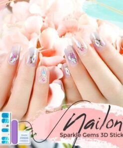 Nailon Sparkle Gems 3D matrica
