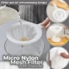 Mikro nylon hálós szűrő fogantyúval