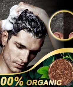 Organic Hair Darkening Sampon Bar