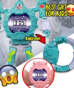 2 az 1-ben átalakuló robotjátékóra