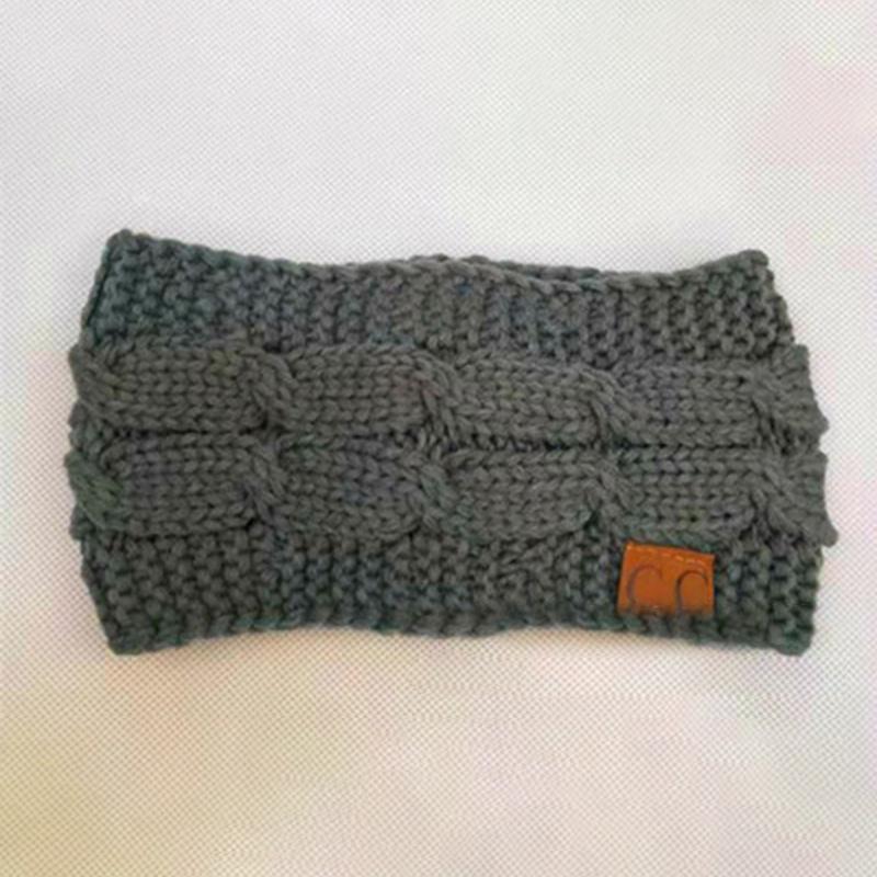 Színes kötött horgolt csavart fejpánt - Image 5