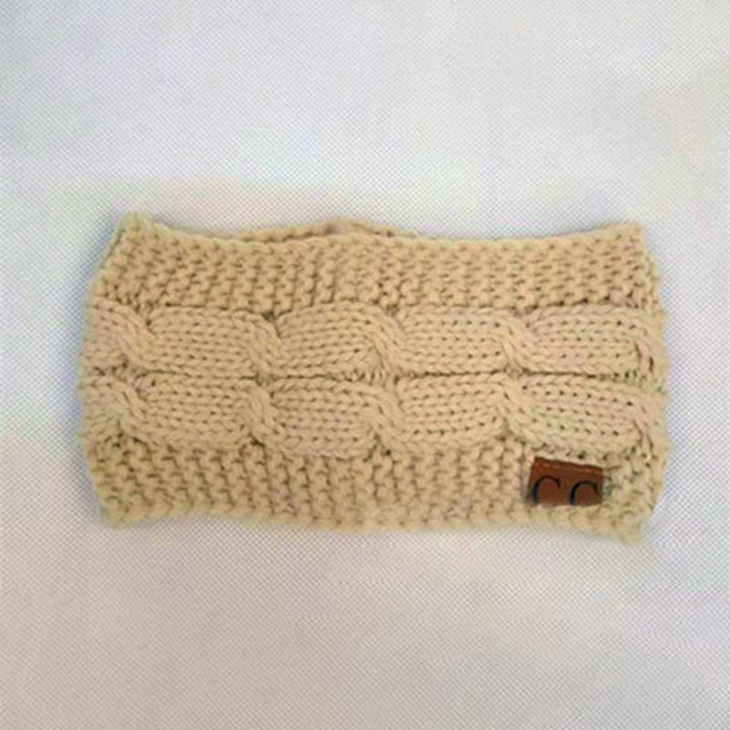 Színes kötött horgolt csavart fejpánt - Image 6