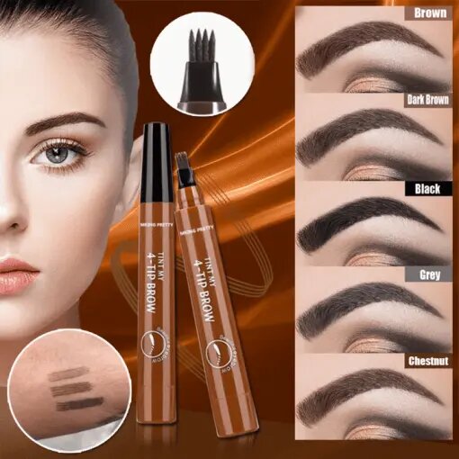 Microblading 4-Tips Eyebrow Pen - Image 8