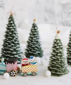 Kézműves DIY karácsonyi gyertyakészlet