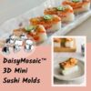 DaisyMosaic 3D mini sushi formák