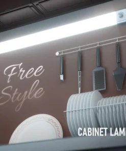 Újratölthető mozgásérzékelős szekrényvilágítás